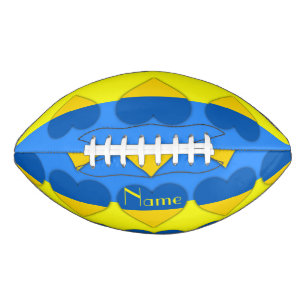 Ukraine Flag Blue Yellow Thunder_Cove American Football