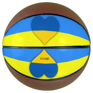 Ukraine Flag Blue Yellow Thunder_Cove Basketball