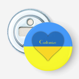 Ukraine Flag Blue Yellow Thunder_Cove Bottle Opener