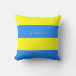 Ukraine Flag Blue Yellow Thunder_Cove Cushion