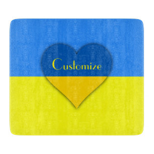 Ukraine Flag Blue Yellow Thunder_Cove  Cutting Board