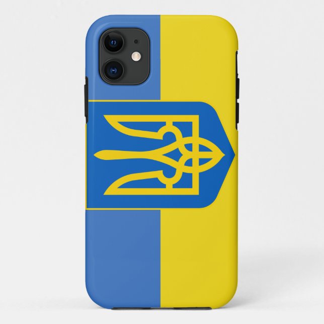 Ukraine Flag Case-Mate iPhone Case (Back)