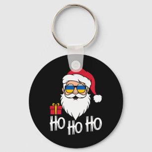 Ukraine Flag Christmas Pajamas Santa Claus Ukraini Key Ring