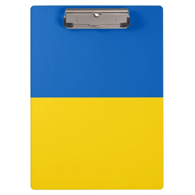 Ukraine flag clipboard (Front)