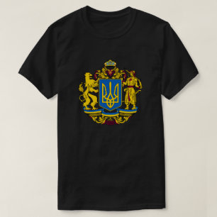 Ukraine flag Coat of arms tryzub National symbol T-Shirt