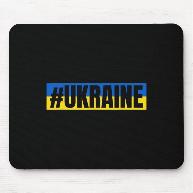 Ukraine Flag Colors #ukraine  Mouse Mat (Front)