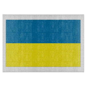 Ukraine Flag Cutting Board