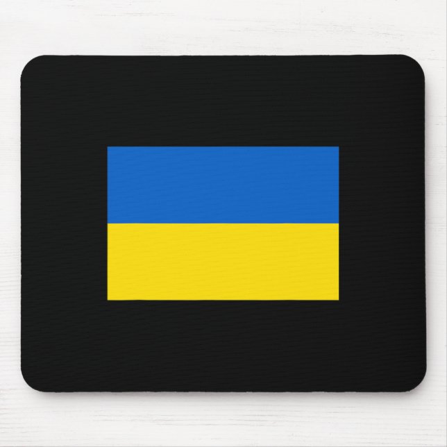 Ukraine Flag Design  Mouse Mat (Front)
