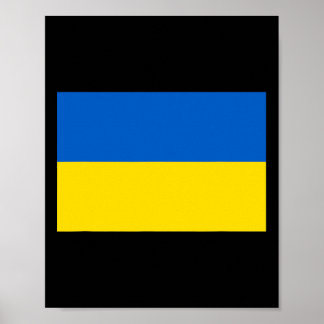 Ukraine Flag Design  Poster