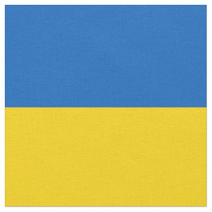 Ukraine flag fabric