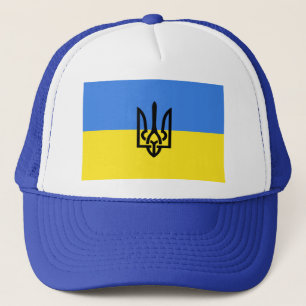 Ukraine Flag Freedom  Trucker Hat