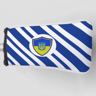 Ukraine flag golf head cover