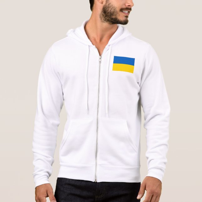 Ukraine Flag Hoodie (Front)