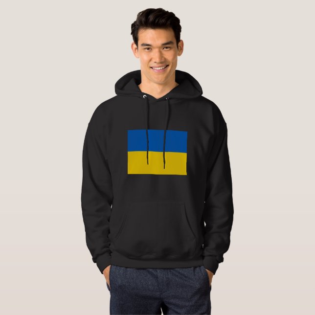 Ukraine Flag Hoodie (Front Full)