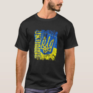 Ukraine Flag I Stand With Ukraine Ukrainian Love T-Shirt