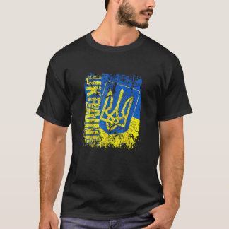 Ukraine Flag I Stand With Ukraine Ukrainian Love T-Shirt