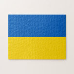 Ukraine Flag Jigsaw Puzzle<br><div class="desc">Ukraine Flag</div>
