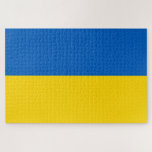 Ukraine Flag Jigsaw Puzzle<br><div class="desc">Ukraine Flag</div>