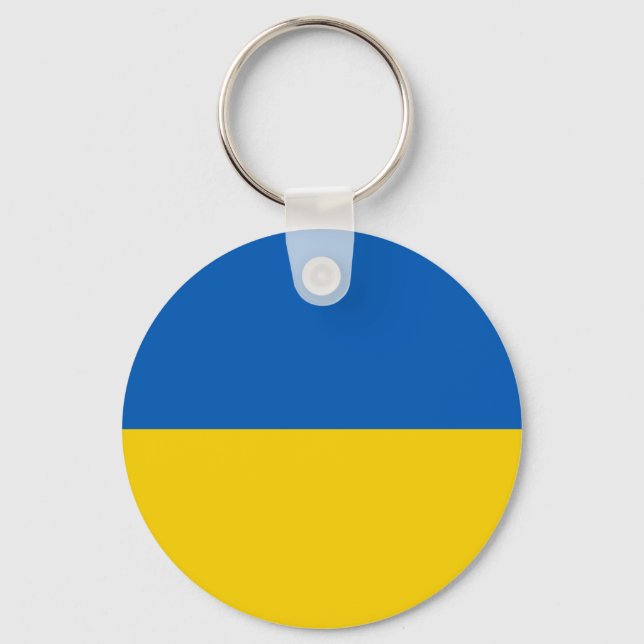 Ukraine flag key ring (Front)