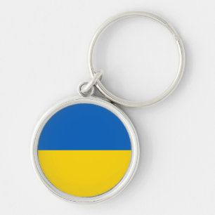Ukraine Flag Key Ring