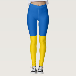Ukraine Flag Leggings