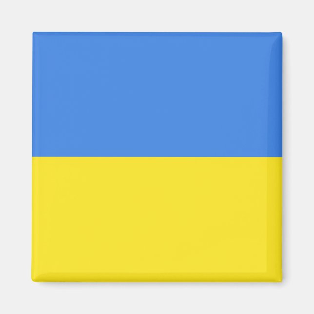 Ukraine Flag Magnet Support Freedom (Front)