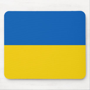 Ukraine flag mouse mat