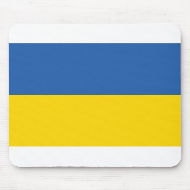 UKRAINE-FLAG MOUSE MAT (Front)