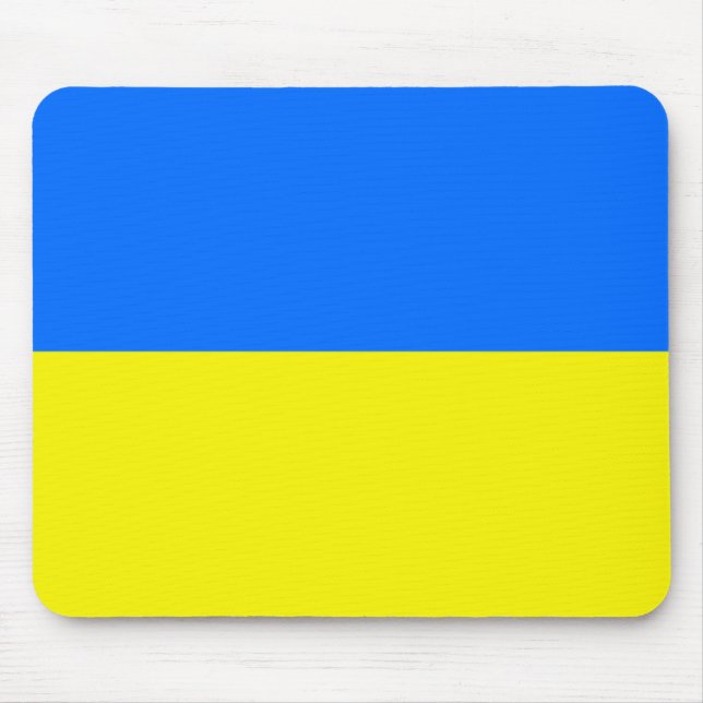 Ukraine Flag Mouse Mat (Front)