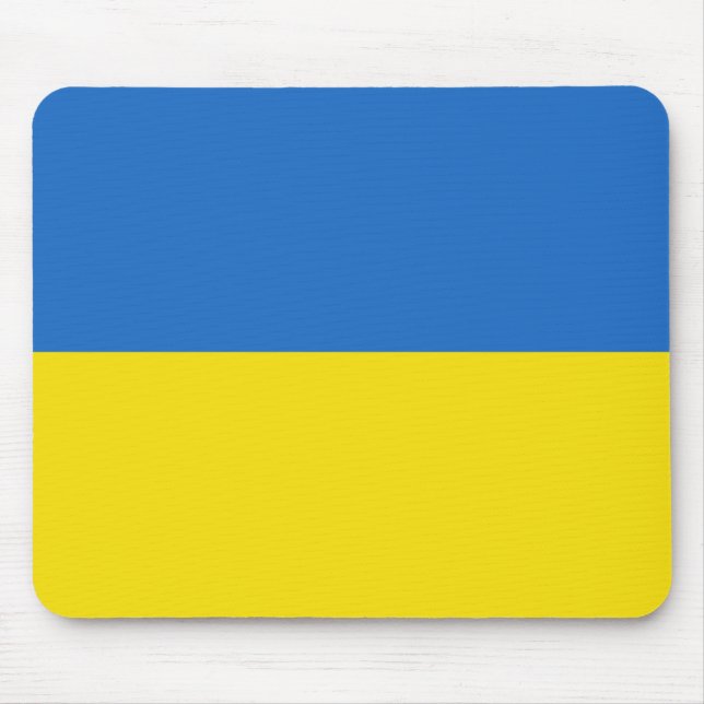 Ukraine Flag Mousepad (Front)