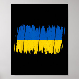 Ukraine Flag National Flag Kiev Ukrainian Kyiv 1  Poster