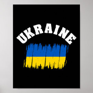 Ukraine Flag National Flag Kiev Ukrainian Kyiv 2 Poster