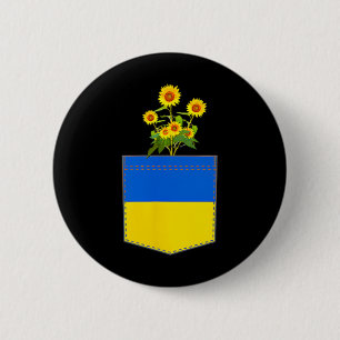 Ukraine Flag National Flag Kiev Ukrainian Kyiv Sun 6 Cm Round Badge