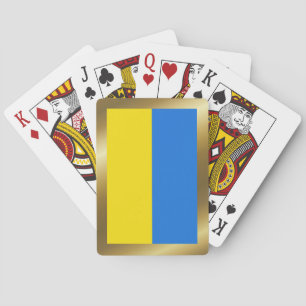 Ukraine Flag Playing Cards