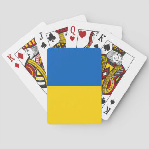 Ukraine Flag Playing Cards