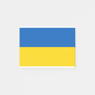 Ukraine Flag Post-it Notes