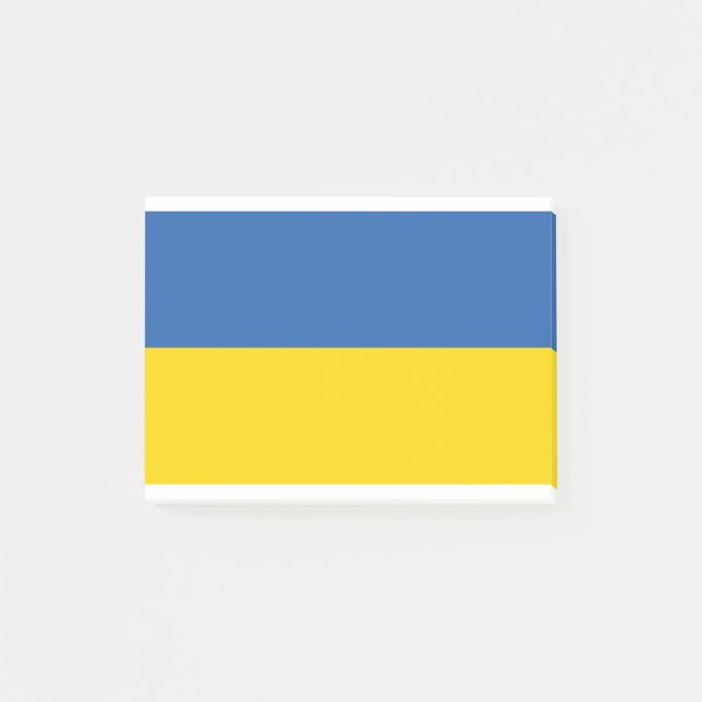 UKRAINE-FLAG POST-IT NOTES (Front)