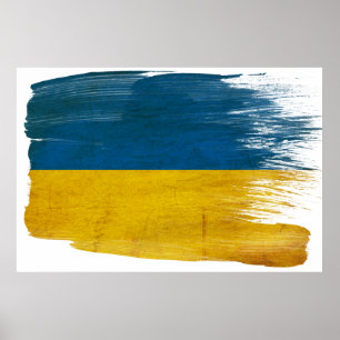 Ukraine Flag Posters