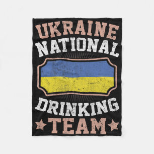 Ukraine Flag Proud Ukrainians Men And Women 1 Fleece Blanket