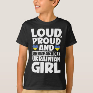 Ukraine Flag Proud Ukrainians Men And Women T-Shirt