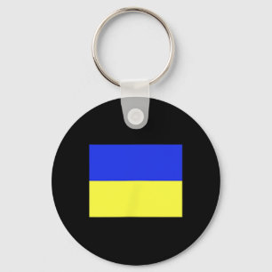 Ukraine Flag Shirt Ukrainian Army Green Key Ring