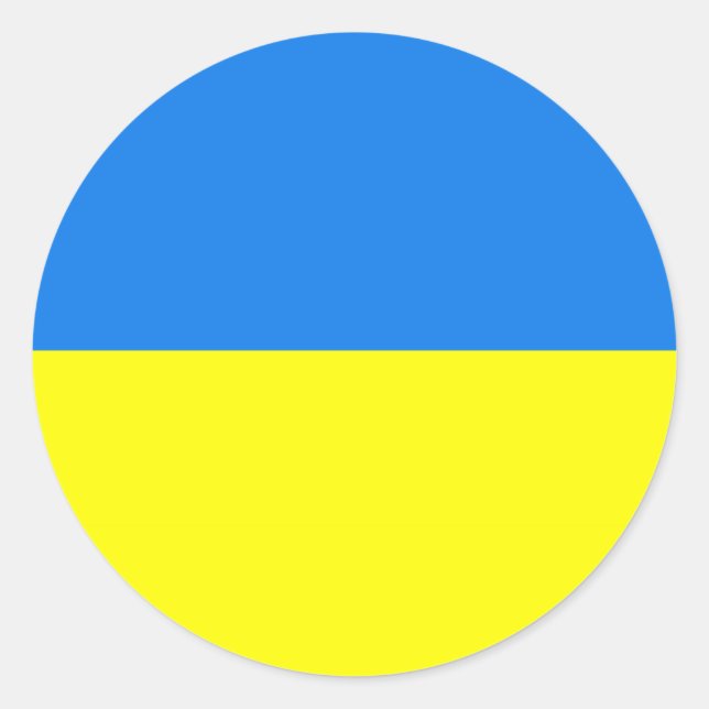 ukraine flag stickers (Front)