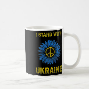 Ukraine Flag Sunflower I Stand With Ukraine Suppor Coffee Mug