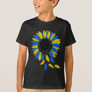 Ukraine Flag Sunflower Ukrainian Flag Vintage 1 T-Shirt