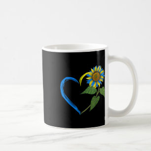 Ukraine Flag Sunflower Vintage Ukrainian Lovers Uk Coffee Mug