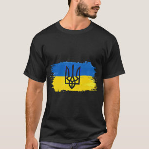 Ukraine Flag Support Love Ukrainian Ukraine Pride T-Shirt