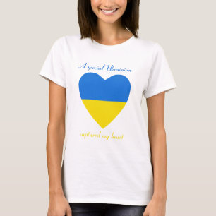 Ukraine Flag Sweetheart T-Shirt