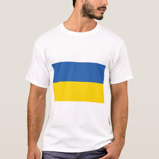UKRAINE FLAG T-Shirt (Front)