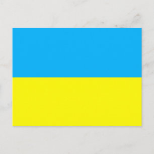 Ukraine Flag T-shirts and Gifts Postcard