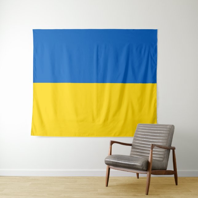 Ukraine Flag Tapestry (In Situ (Horizontal))